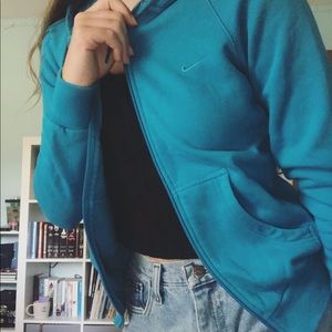 Nike zip up sweatshirt
